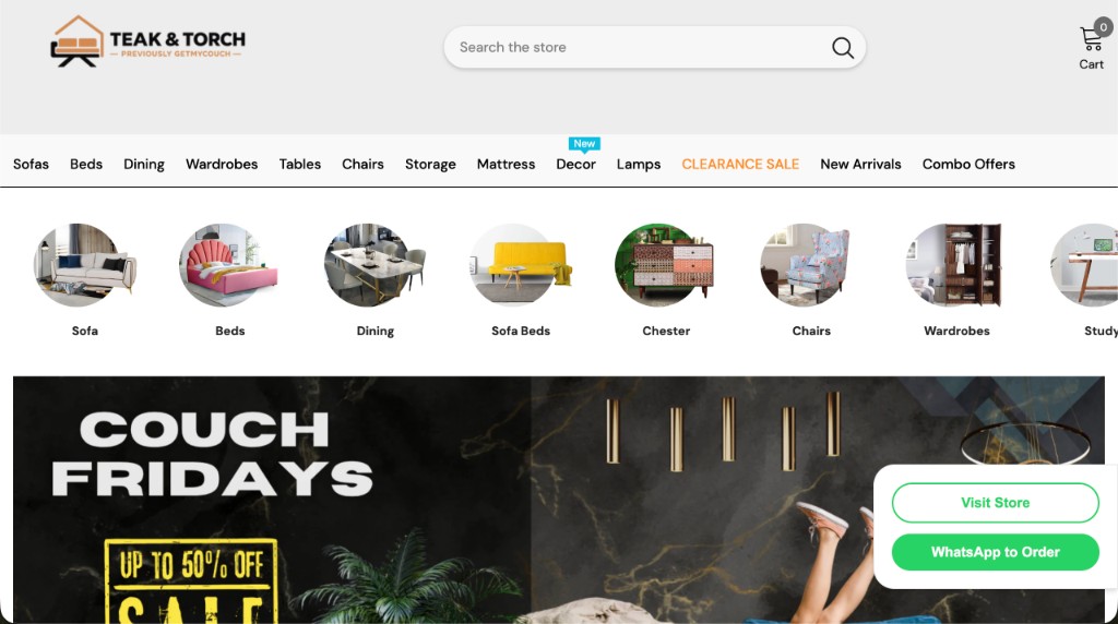 Get My Couch website preview